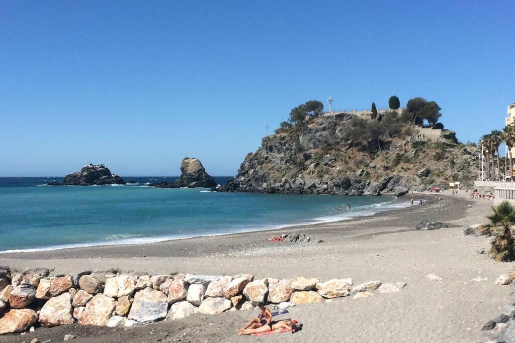 Seaview And Sun All Day Long In Los Pinos, Almunecar, Andalusia Extérieur photo